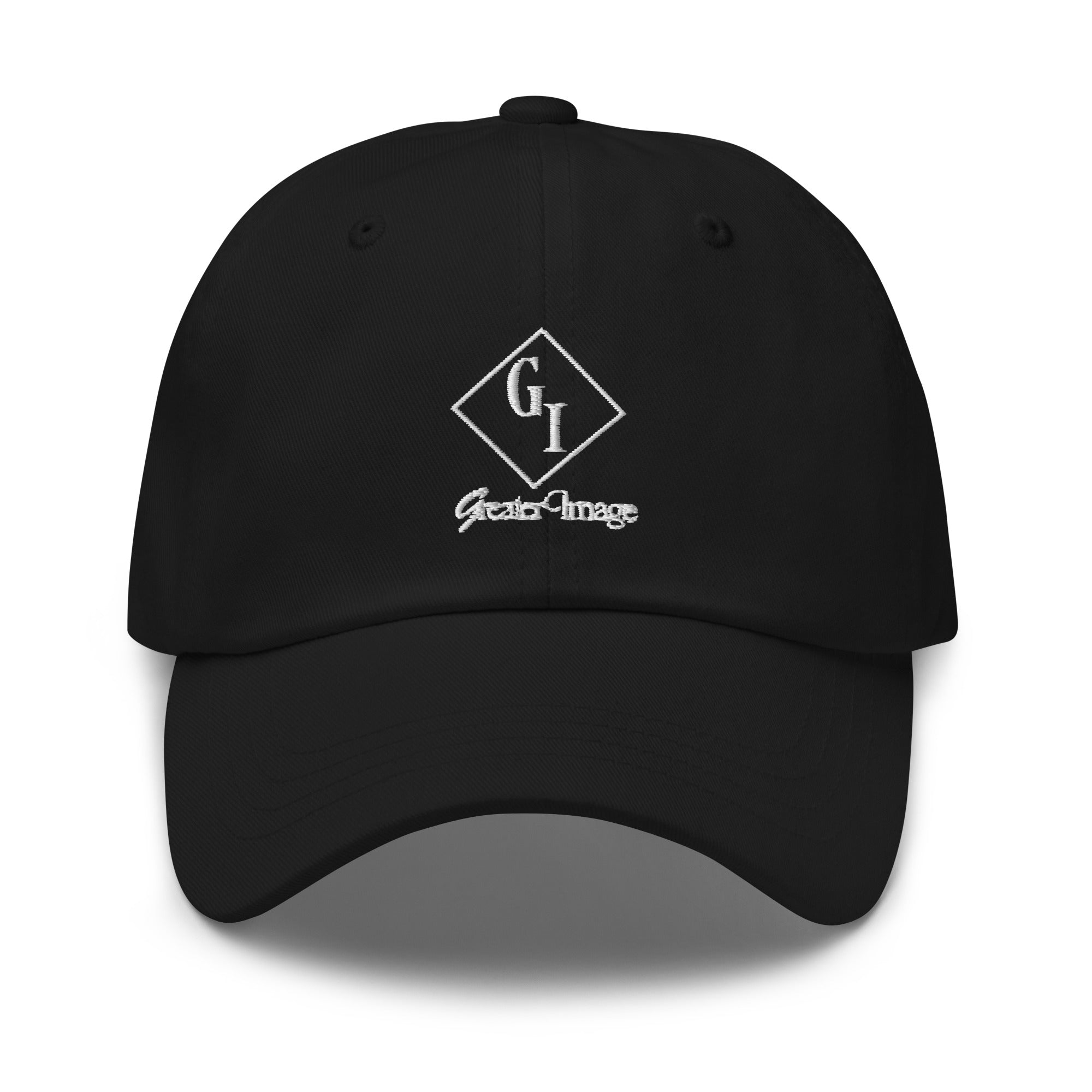 Dad Hat Logo (white) - Greater Image