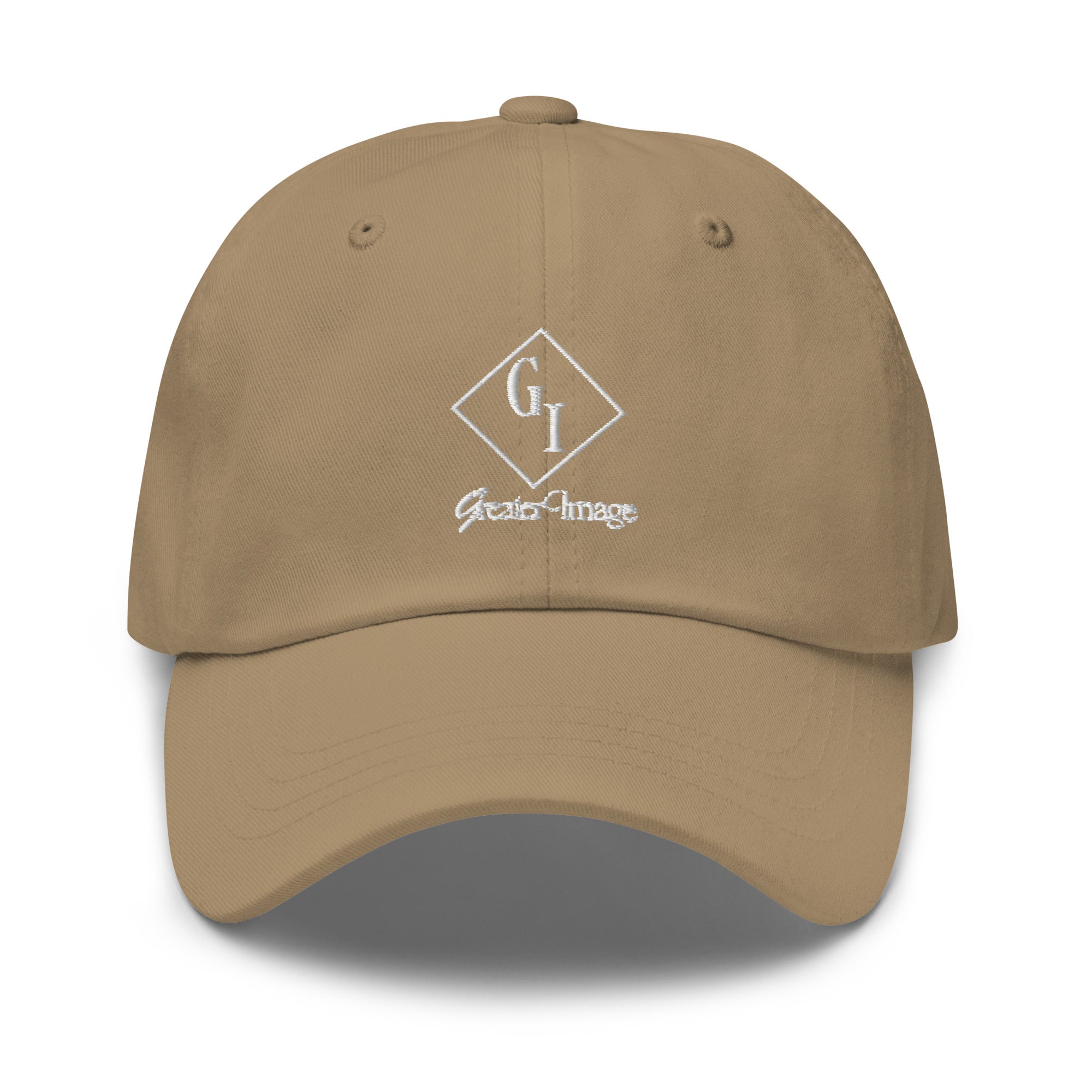 Dad Hat Logo (white) - Greater Image