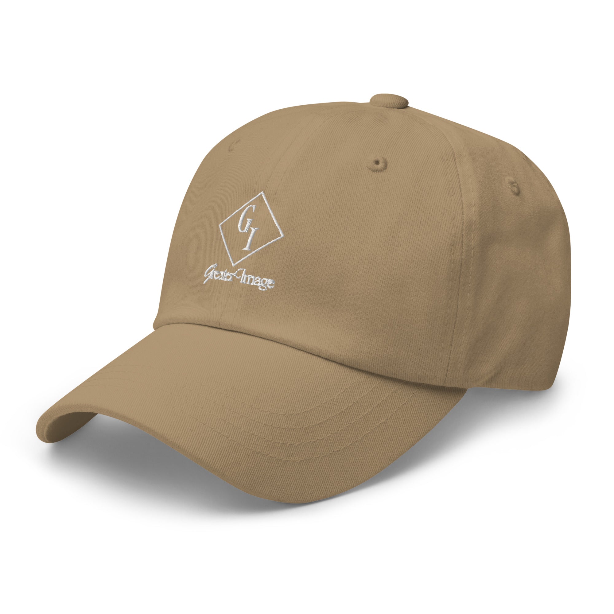 Dad Hat Logo (white) - Greater Image