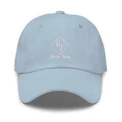 Dad Hat Logo (white) - Greater Image