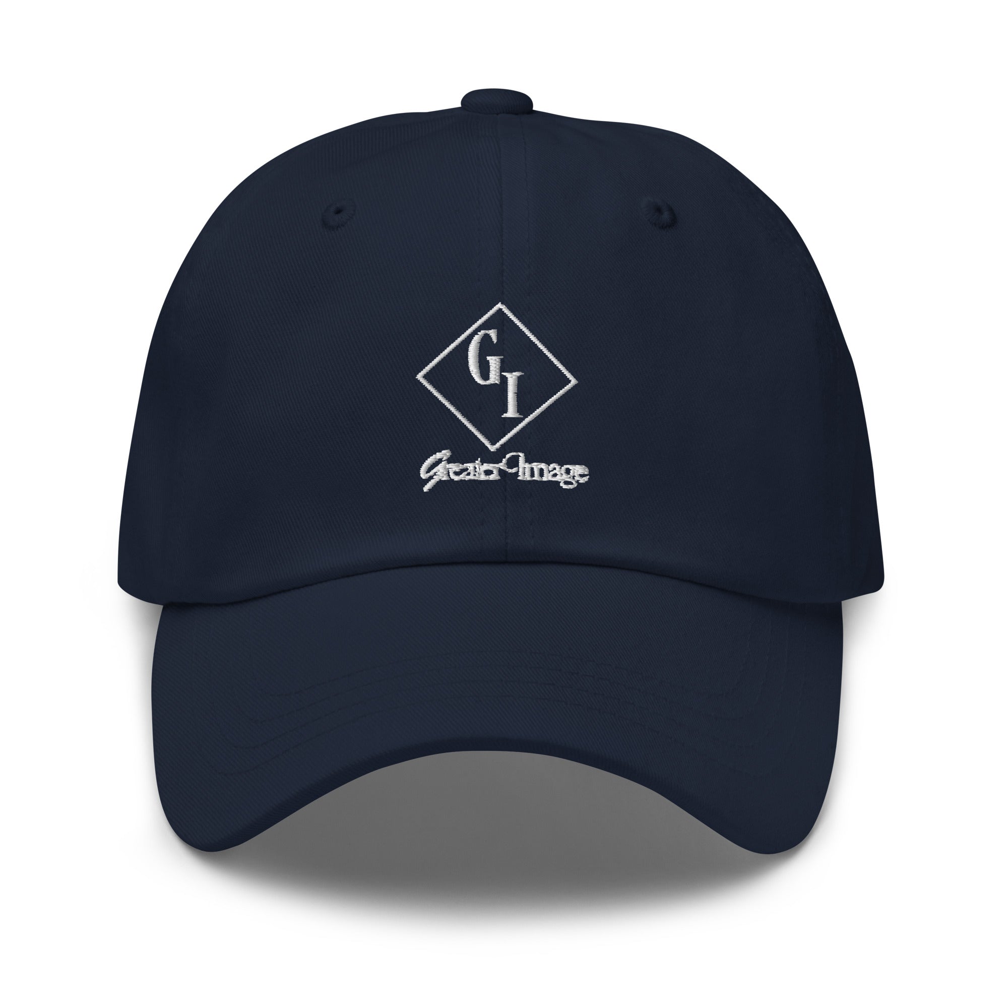 Dad Hat Logo (white) - Greater Image