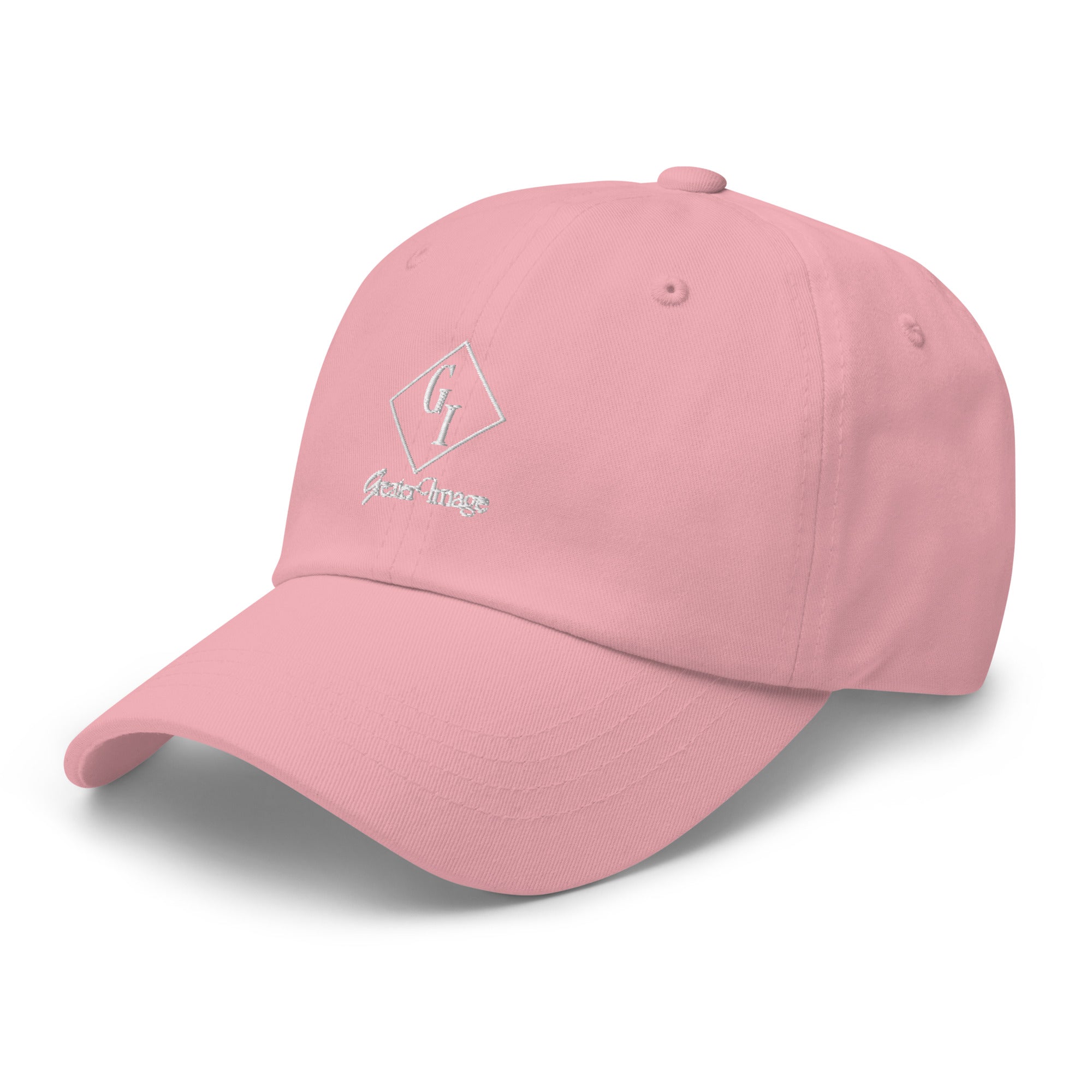 Dad Hat Logo (white) - Greater Image