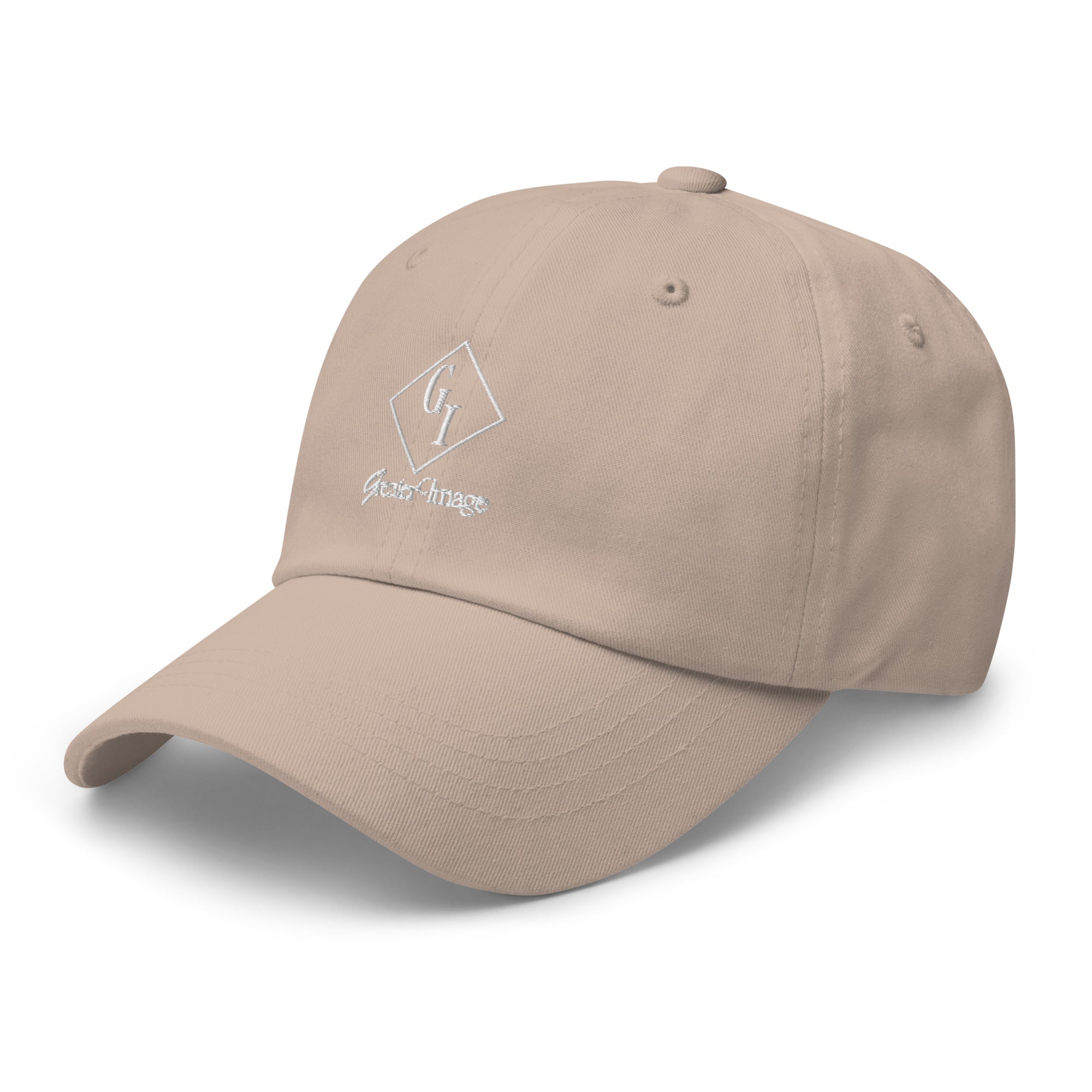 Dad Hat Logo (white) - Greater Image